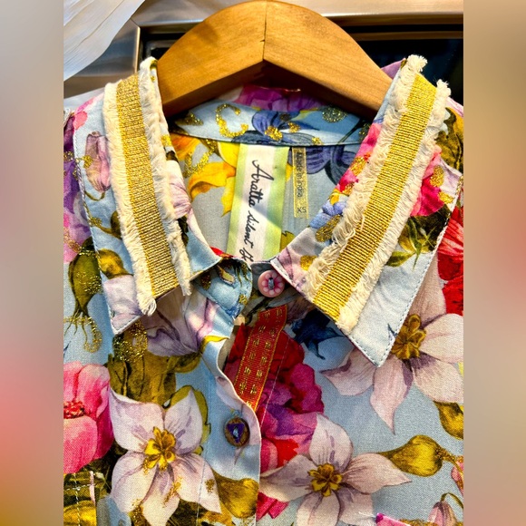 Aratta Multicolor Floral Blouse - Picture 2 of 16